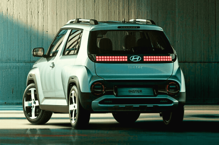 Hyundai Inster EV rear quarter 