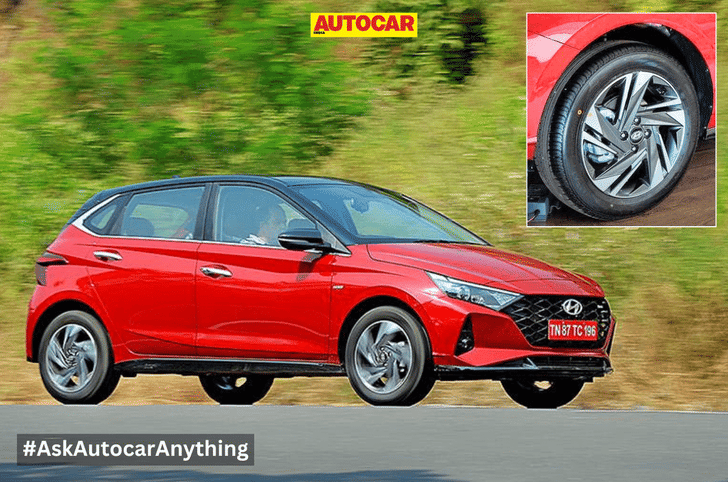 Hyundai i20 tyre upgrade