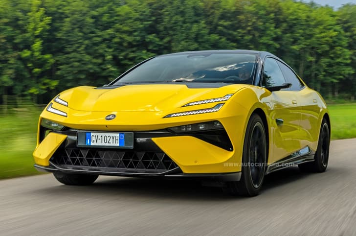 Lotus Emeya exterior action image