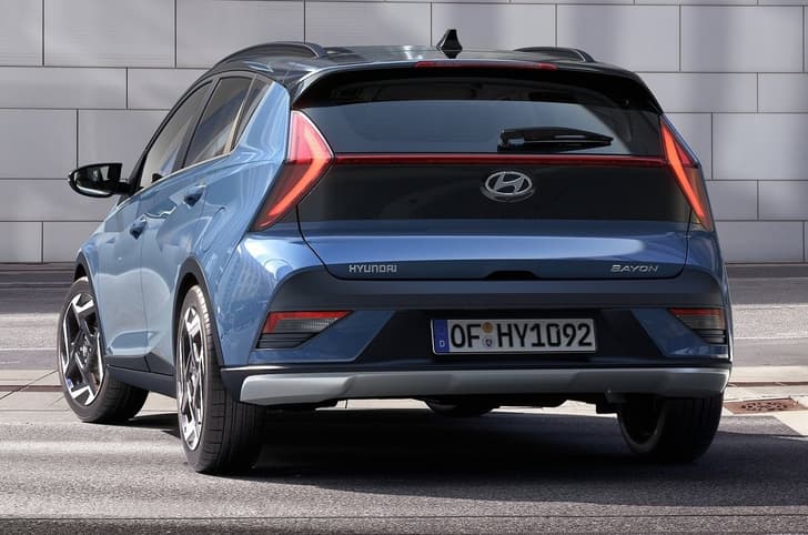 Hyundai Bayon exterior rear Hyundai Bayon exterior rear