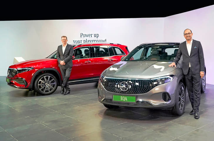 Mercedes EQA, EQB facelift launched in India Mercedes EQA, EQB facelift launched in India