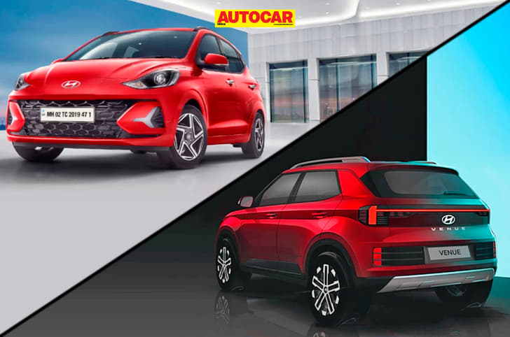 Next-gen Hyundai Venue, Grand i10 Nios Next-gen Hyundai Venue, Grand i10 Nios