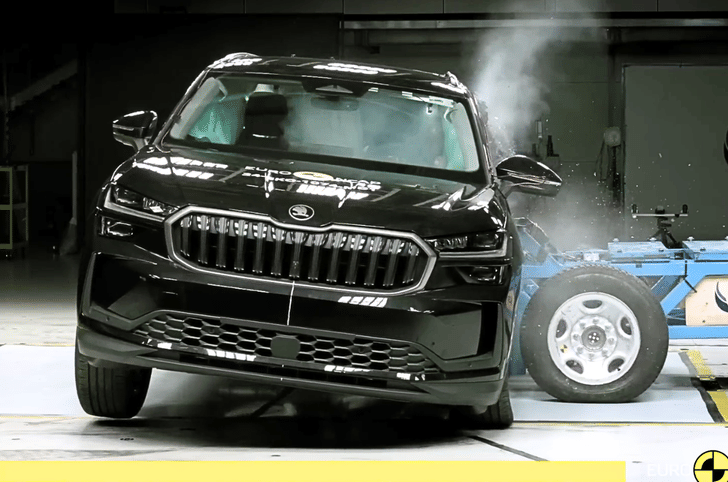 Skoda Kodiaq Euro NCAP crash test Skoda Kodiaq Euro NCAP crash test