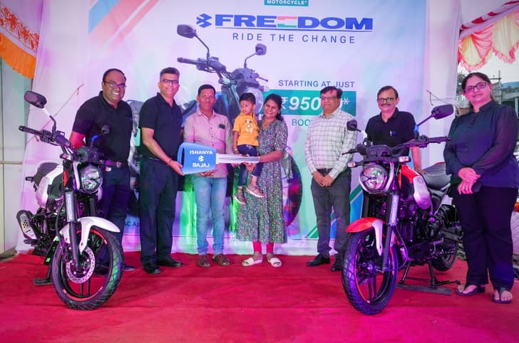 Bajaj Freedom CNG bike deliveries begin, bookings open pan-India