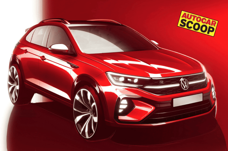 Volkswagen SUV sketch, next-gen VW Taigun Volkswagen SUV sketch, next-gen VW Taigun