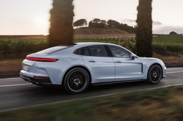 Porsche Panamera Turbo S E-Hybrid rear Porsche Panamera Turbo S E-Hybrid rear