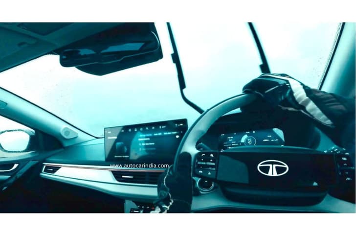 Tata Curvv EV interior Tata Curvv EV interior