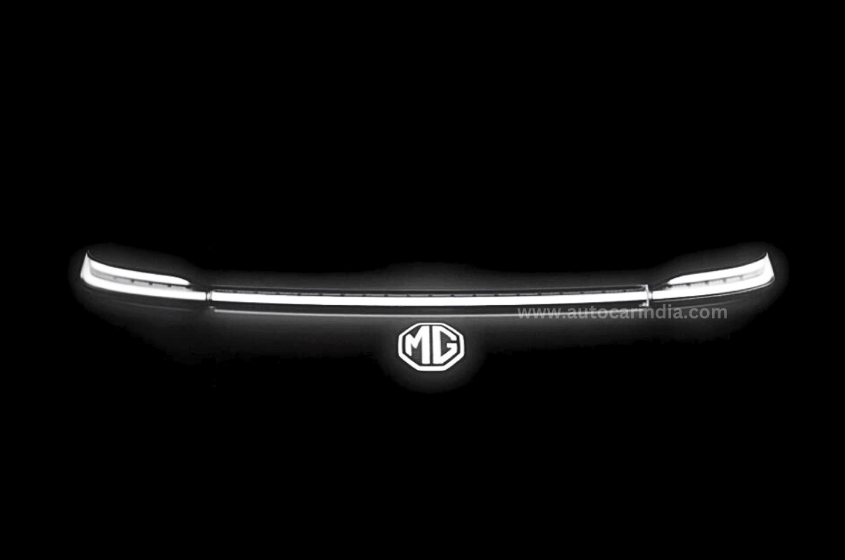 MG Cloud EV teased before launch