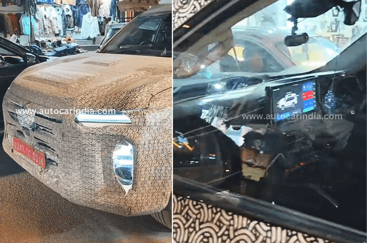 MG Gloster facelift spy shots reveal interior details