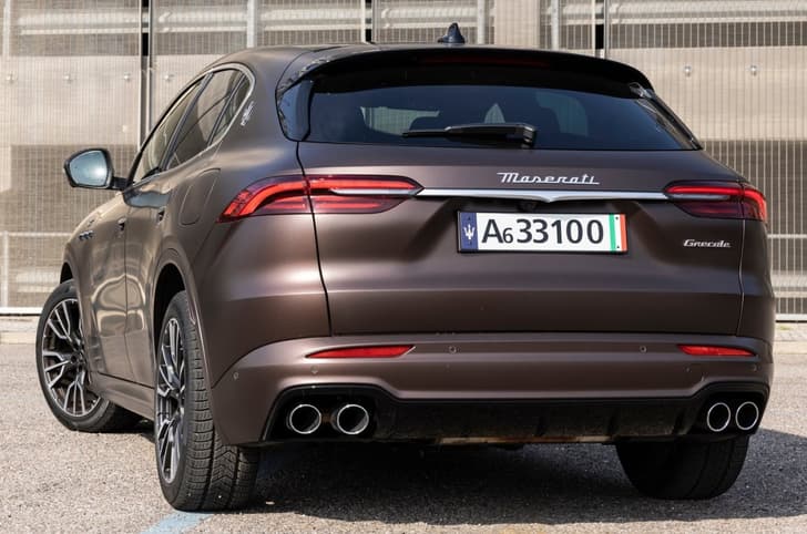 Maserati Grecale launched in India rear Maserati Grecale launched in India rear