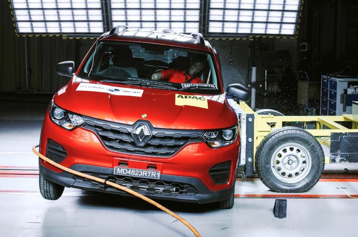 Ertiga, Triber GNCAP crash test Ertiga, Triber GNCAP crash test