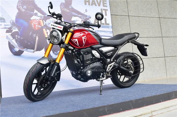 Triumph Scrambler 400 X, Speed 400 discount extended till end of the month