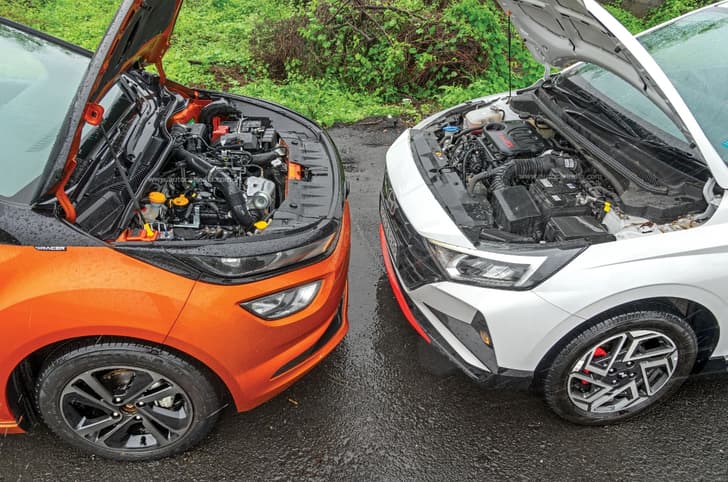 Tata Altroz Racer vs Hyundai i20 N Line engines Tata Altroz Racer vs Hyundai i20 N Line engines