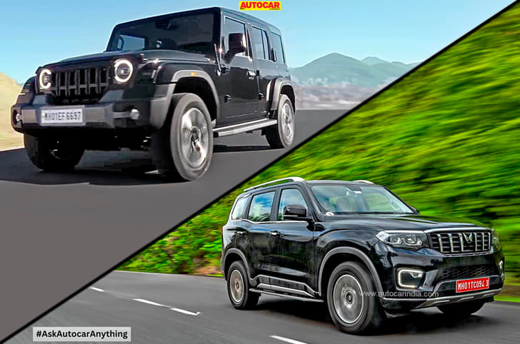 Mahindra Thar Roxx vs Scorpio N Mahindra Thar Roxx vs Scorpio N