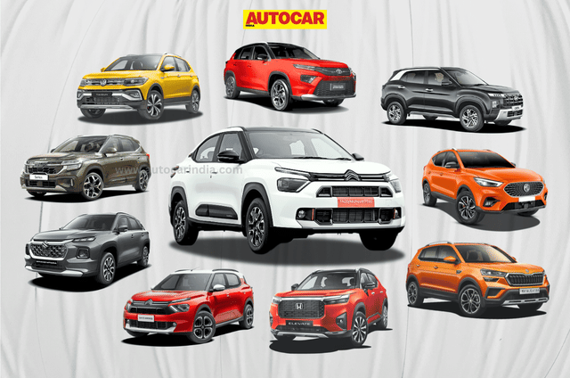 Citroen Basalt fuel efficiency compared with rivals
