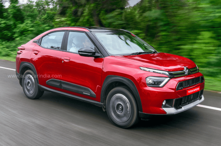Citroen Basalt front quarter Citroen Basalt front quarter
