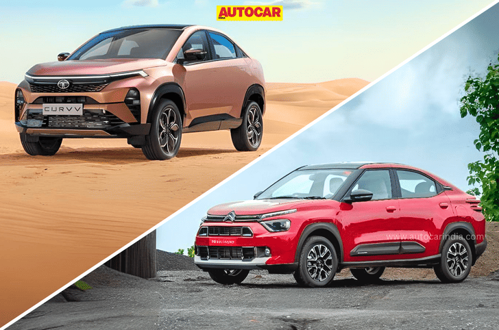 Tata Curvv vs Citroen Basalt Tata Curvv vs Citroen Basalt