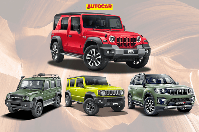 Mahindra Thar Roxx vs rivals: dimensions, specs and prices compared