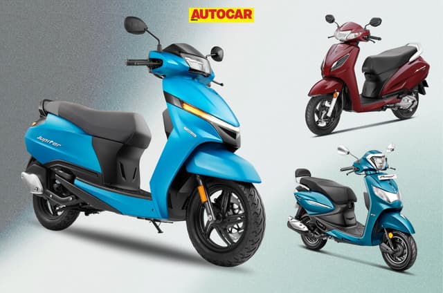 TVS Jupiter 110 vs competition: specification comparison