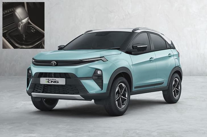 Tata Nexon CNG with AMT inset Tata Nexon CNG with AMT inset