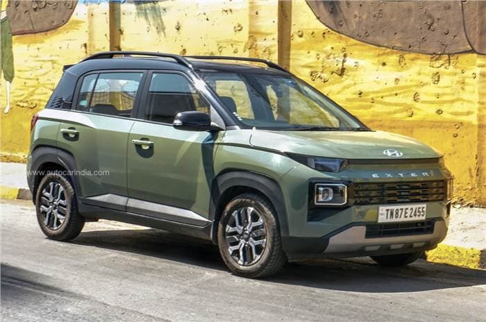 Hyundai Exter sunroof Hyundai Exter sunroof