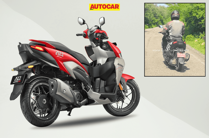 Hero Xoom 125R spotted testing ahead of India launch
