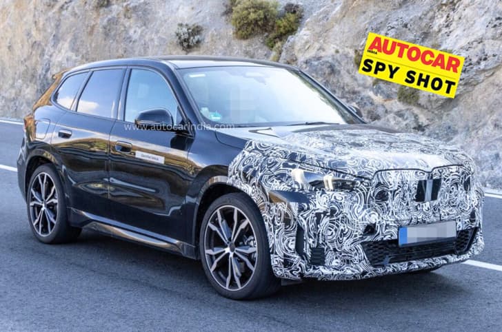 BMW iX1 electric SUV facelift spied BMW iX1 electric SUV facelift spied
