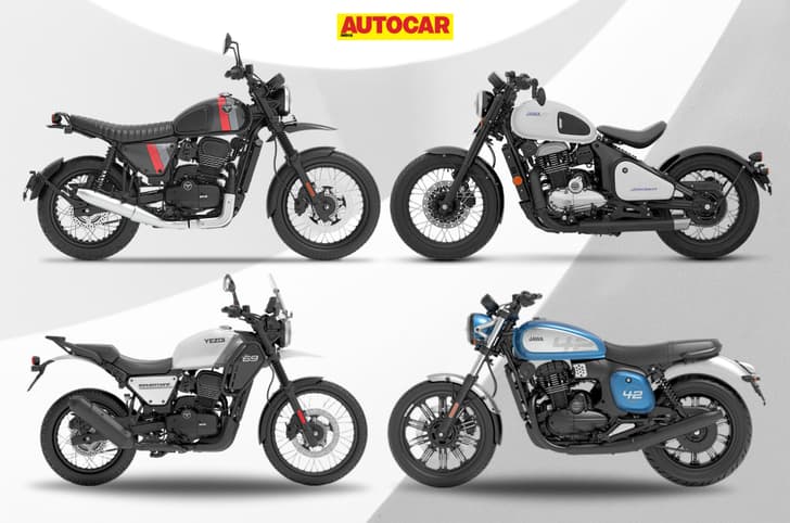 Jawa Yezdi motorcycles