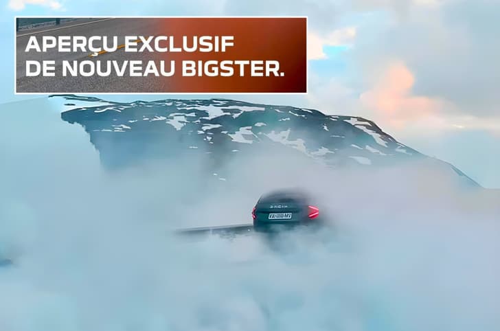 Renault Bigster teaser Renault Bigster teaser
