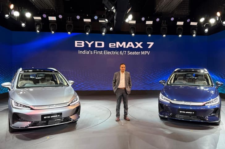 BYD eMax 7 MPV launched at Rs 26.9 lakh