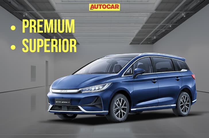 BYD eMax 7 variants
