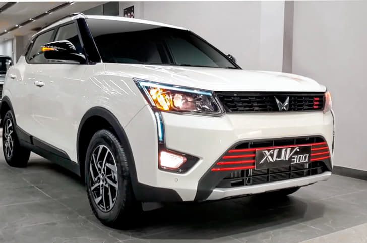 Mahindra XUV300 TurboSport showroom Mahindra XUV300 TurboSport showroom