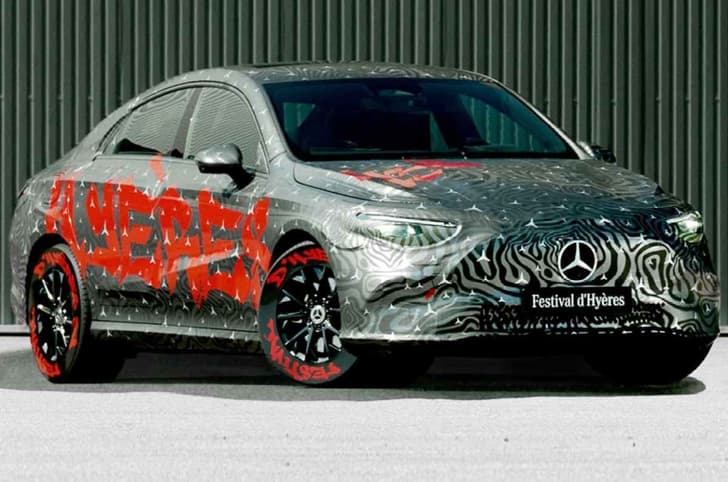 New Mercedes CLA front