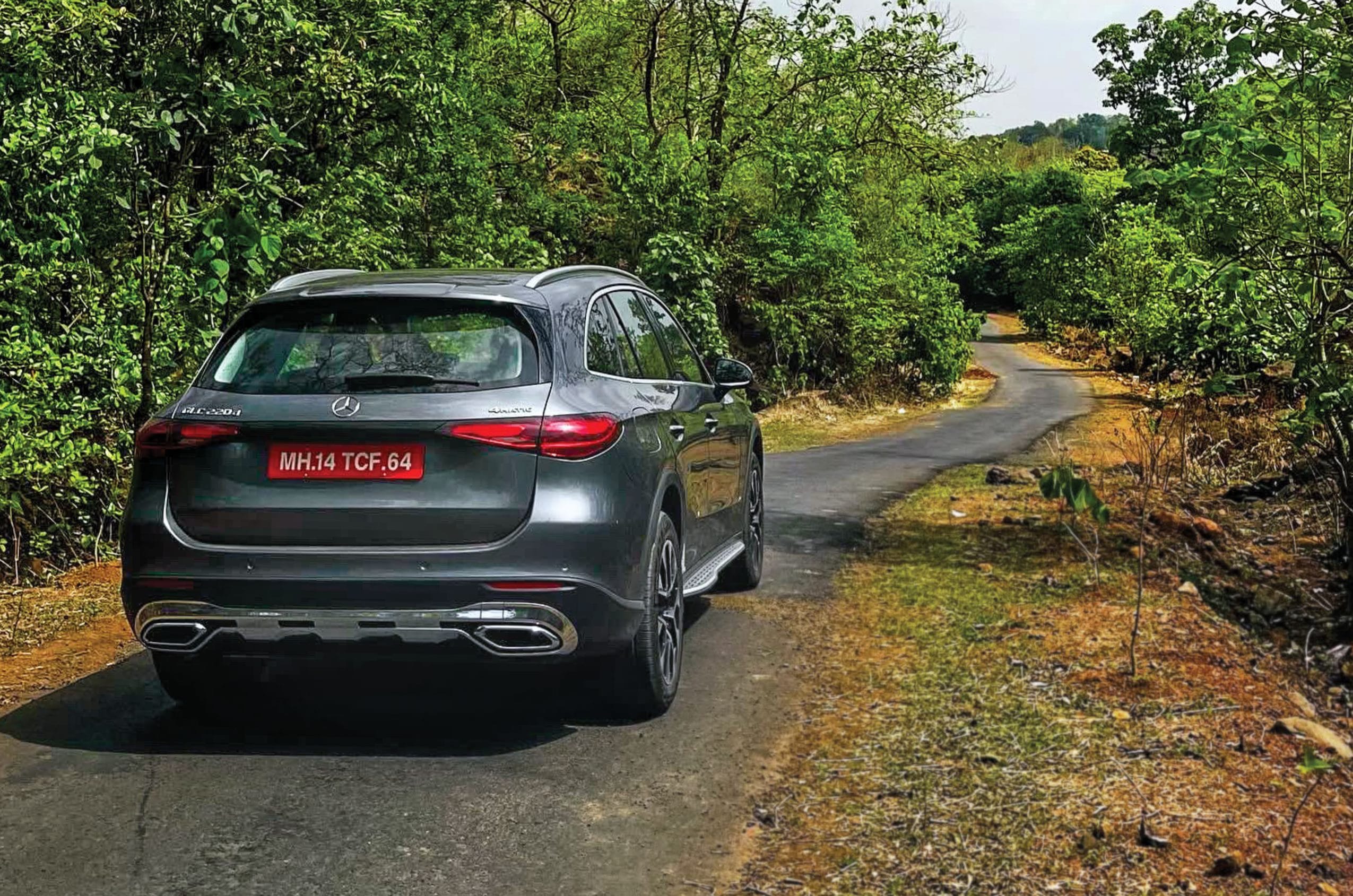 Mercedes GLC rear