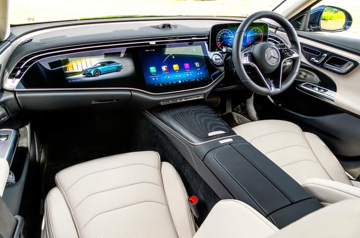 Mercedes E-Class interior Mercedes E-Class interior