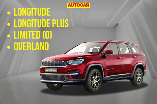 Jeep Meridian facelift: price, features, variants explained