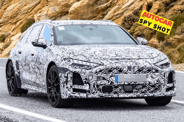 Audi RS5 Avant spied front quarter Audi RS5 Avant spied front quarter