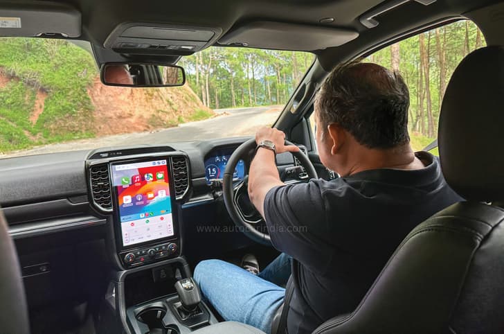 Ford Everest drive to Mount Everest Shapur driving, interior