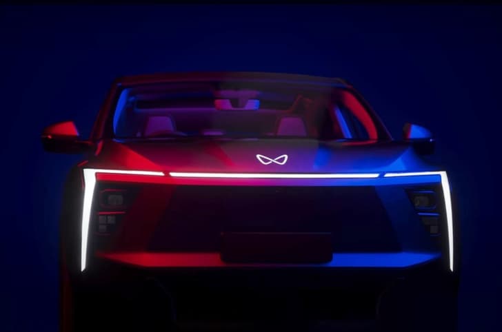 Mahindra XEV 9e front teaser