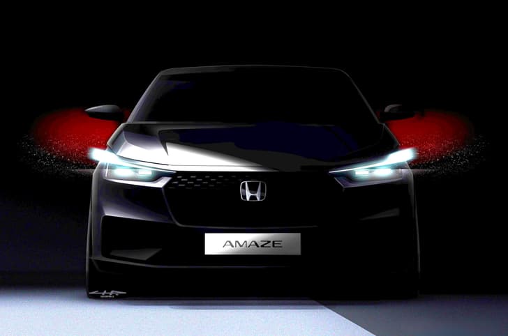 Honda Amaze teaser. New Honda Amaze