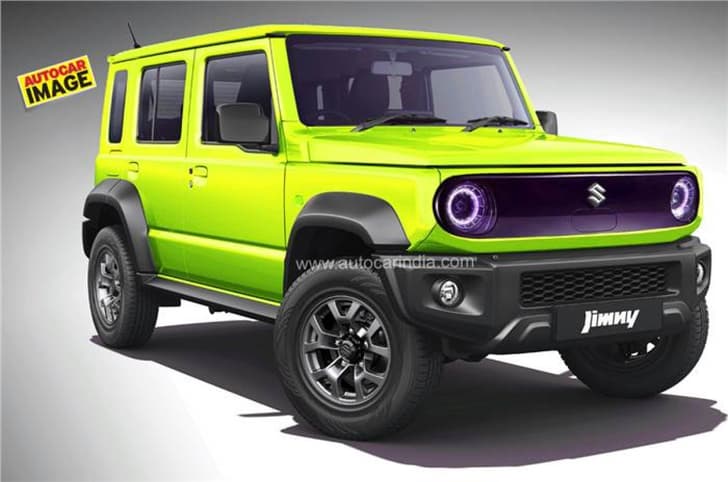 Maruti Jimny EV render Maruti Jimny EV render