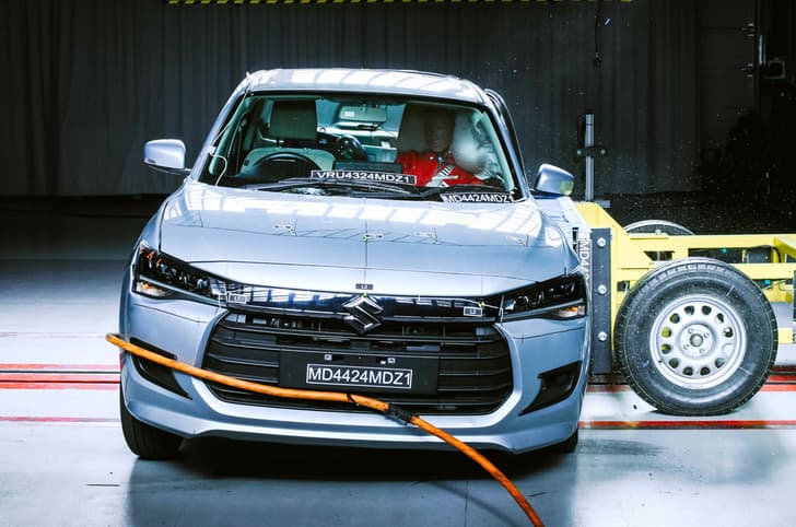 New Maruti Dzire GNCAP safety rating New Maruti Dzire GNCAP safety rating