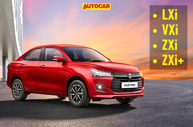 New Maruti Dzire variant-wise features, trims and prices explained 