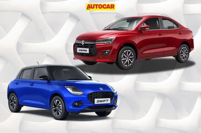 New Maruti Dzire vs Swift: price, features, specs compared