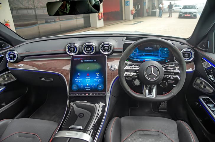 Mercedes-AMG C 63 S E-Performance 4MATIC+ interior Mercedes-AMG C 63 S E-Performance 4MATIC+ interior