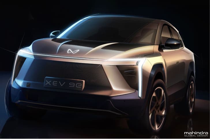 Mahindra XEV 9e front quarter Mahindra XEV 9e front quarter