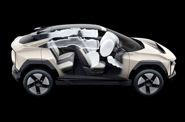 Mahindra BE 6e airbags Mahindra BE 6e airbags