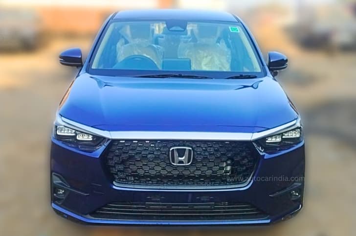 2025 Honda Amaze front blue 2025 Honda Amaze front blue