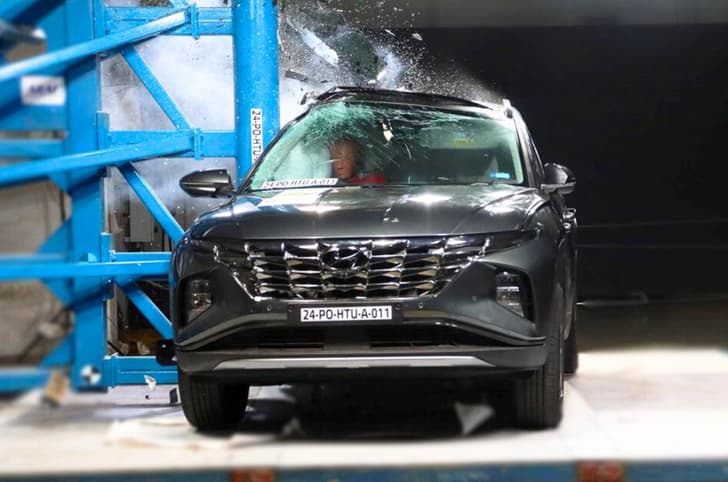 Hyundai Tucson BNCAP crash test result Hyundai Tucson BNCAP crash test result