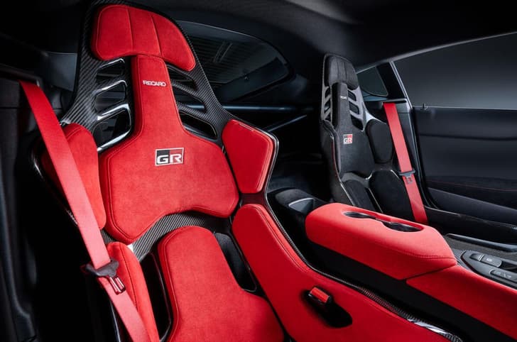 Toyota Supra Final Edition seats Toyota Supra Final Edition seats